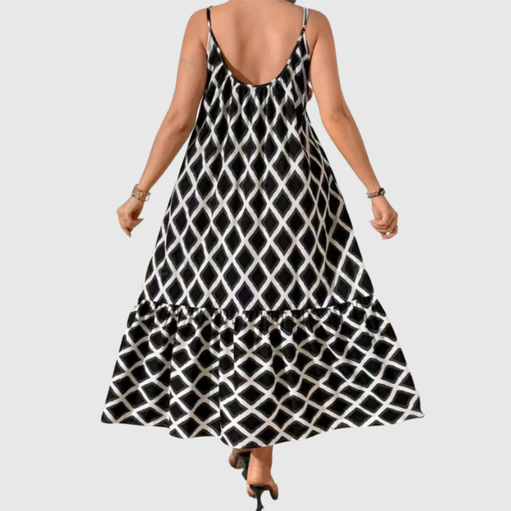 Ruffle Plus Size Cami Dress