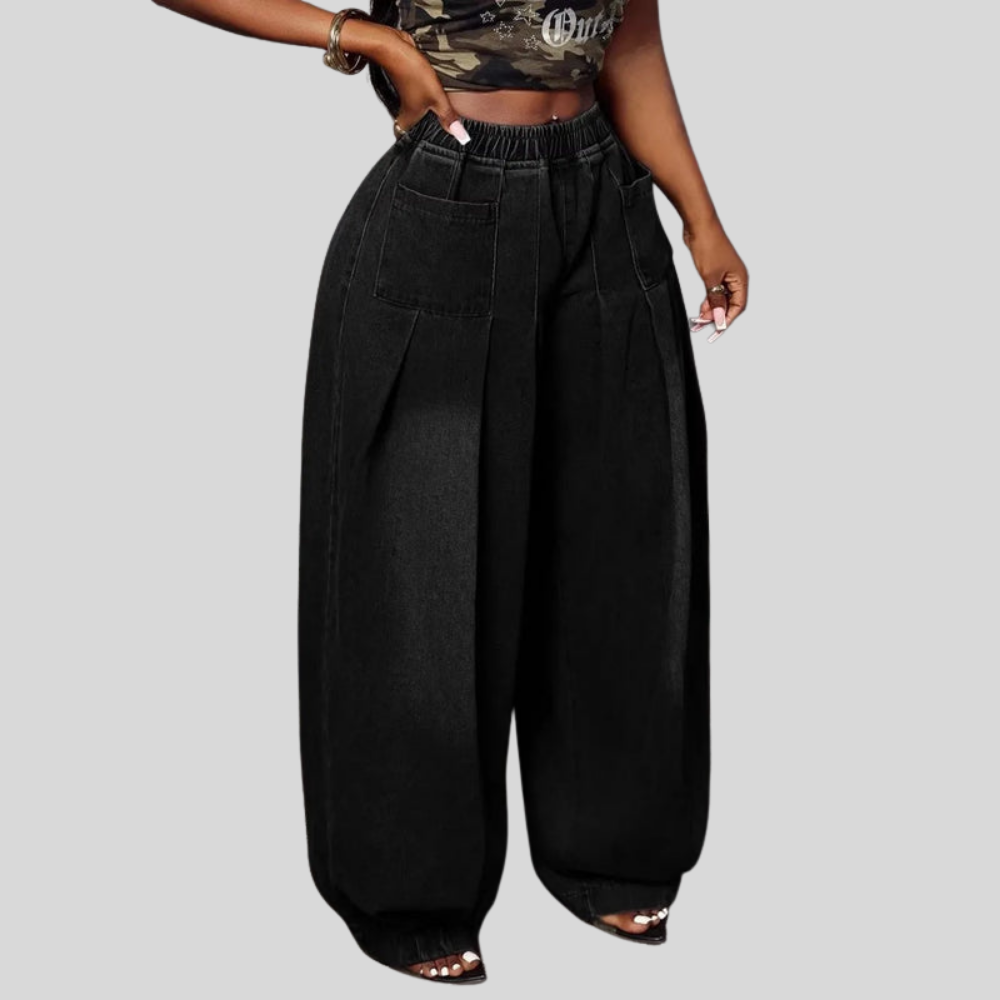 High Waist Plus Size Jeans