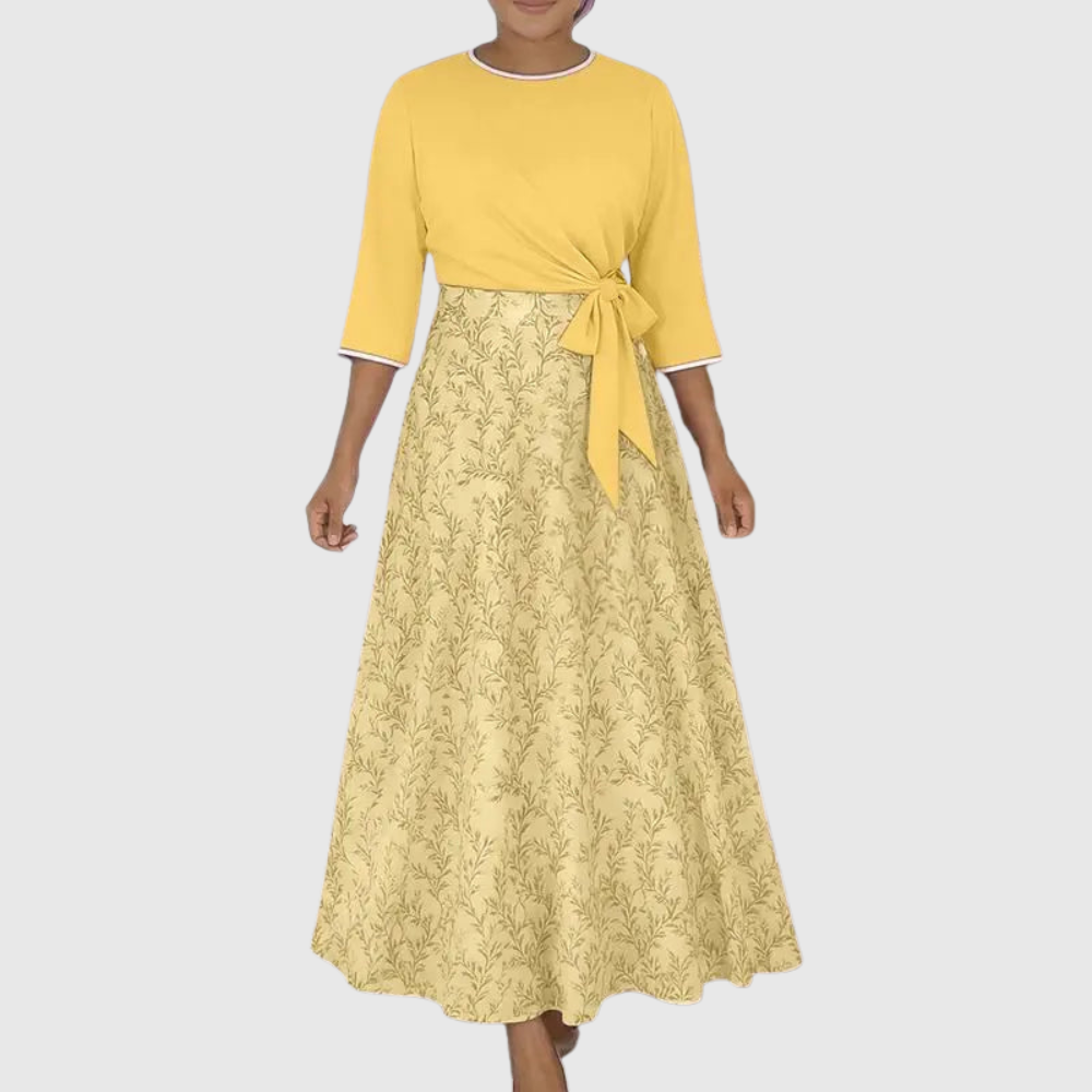 Floral Plus Size Dress Set