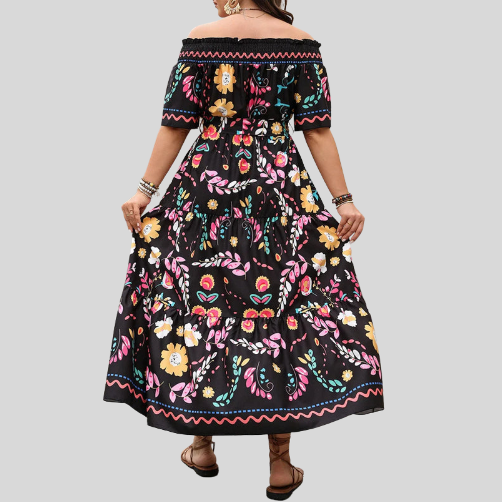 Boho Plus Size Summer Dress