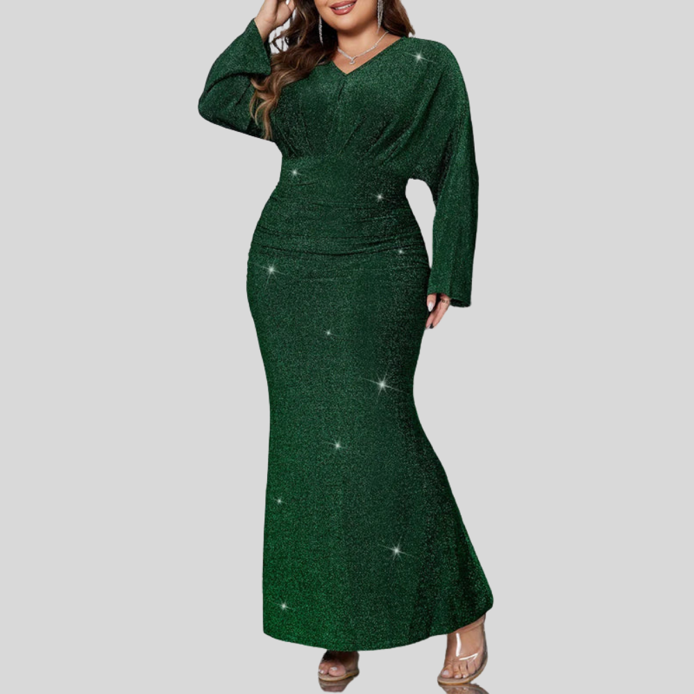 Glamorous Plus Size Mermaid Dress