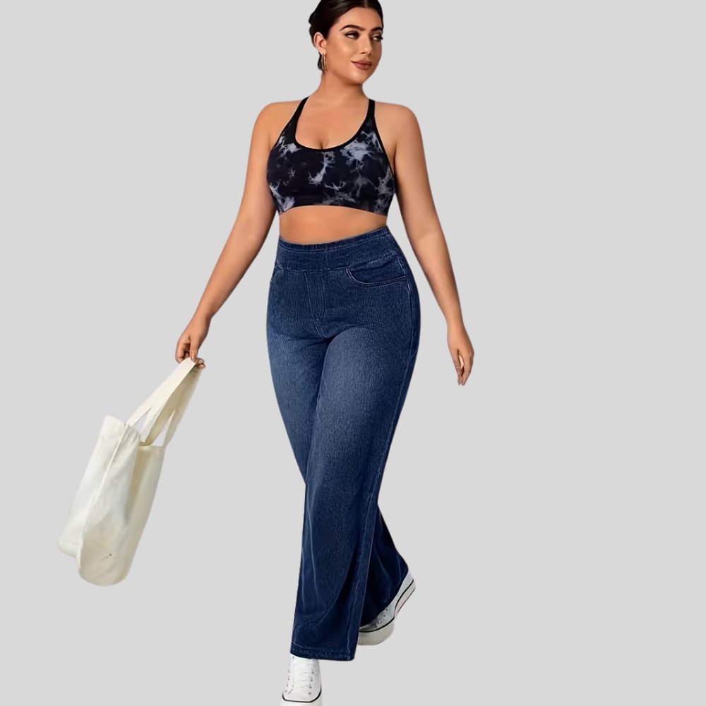 Wide Leg Plus Size Pants