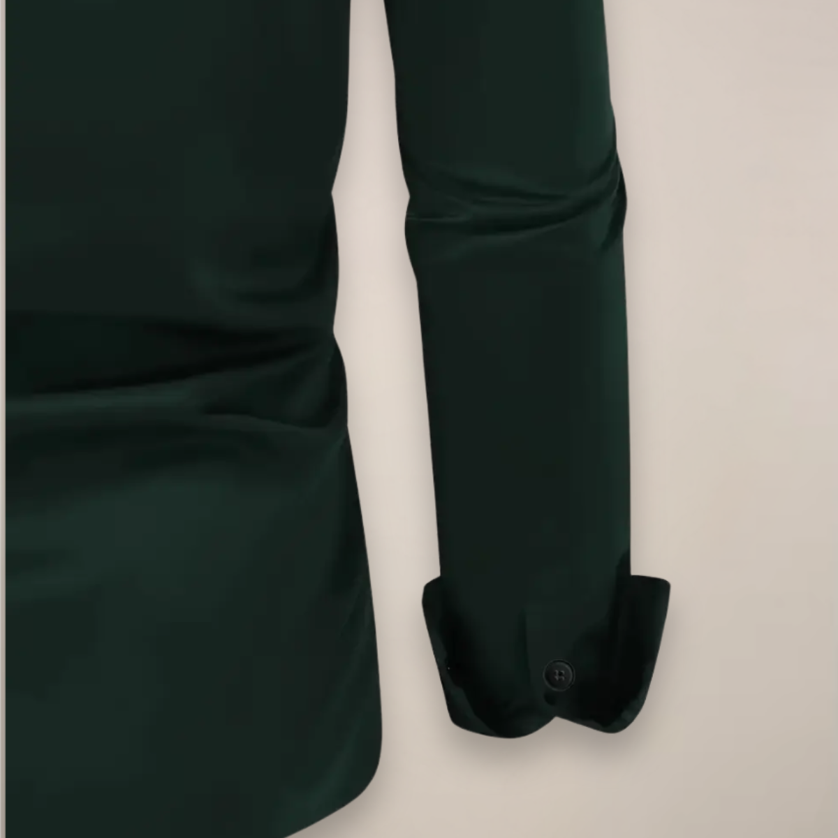 Shirt with Button-Down Collar and Long Sleeves for Men
