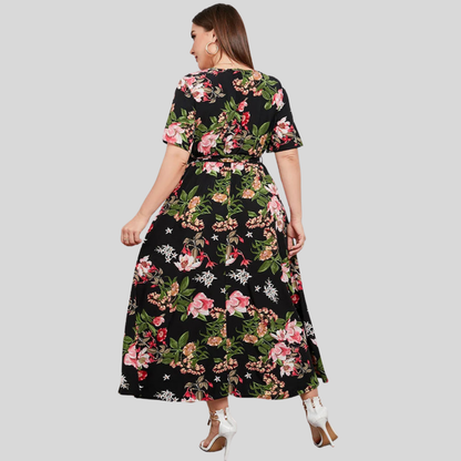 Boho Plus Size Maxi Dress