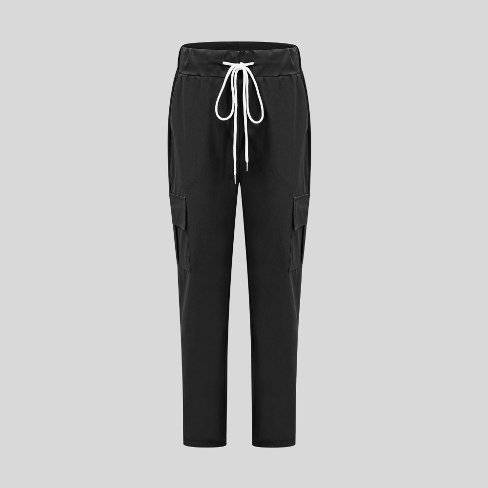 Pocket Detail Plus Size Pants