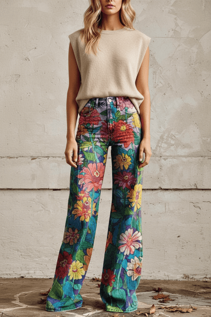 DENIMORA – Women’s Baggy Jeans with Soft Breathable Fabric and Relaxed Summer Fit