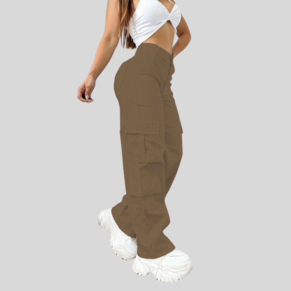 Oversized Cargo Plus Size Pants