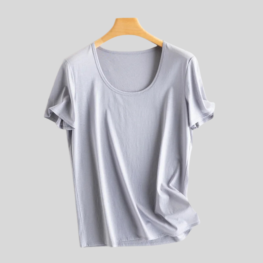Casual V Neck T Shirt Top