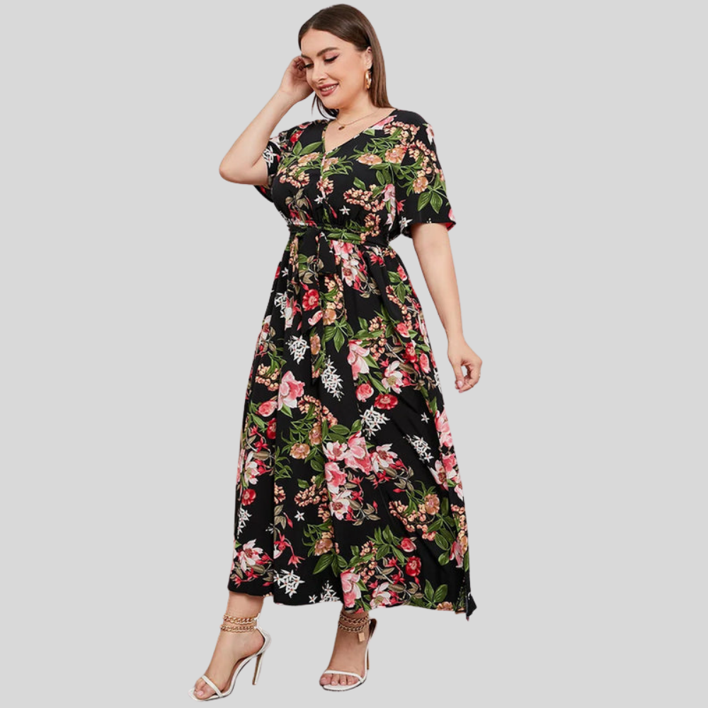 Boho Plus Size Maxi Dress