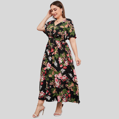 Boho Plus Size Maxi Dress