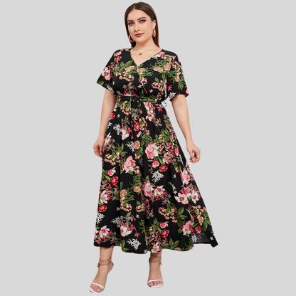 Boho Plus Size Maxi Dress