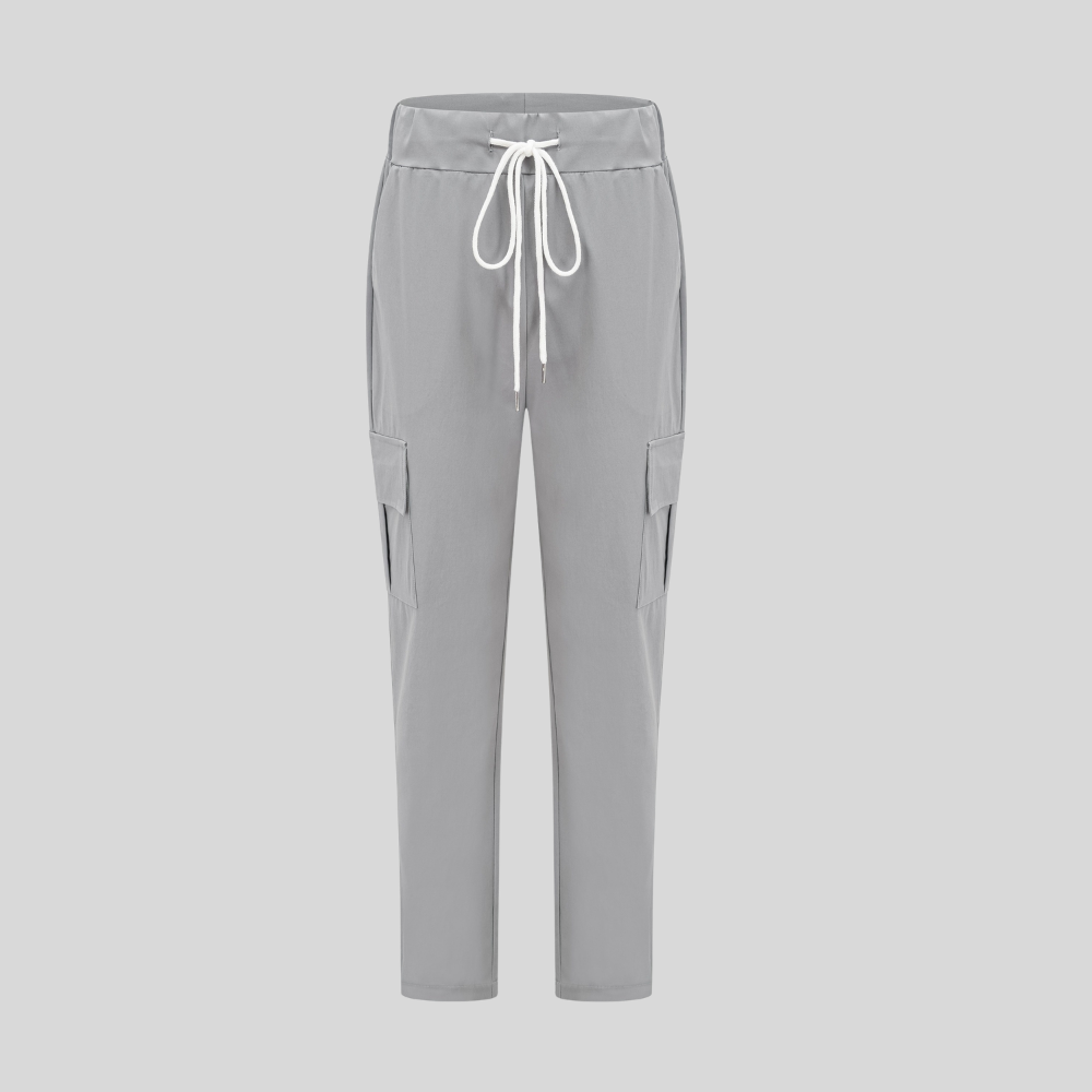 Pocket Detail Plus Size Pants