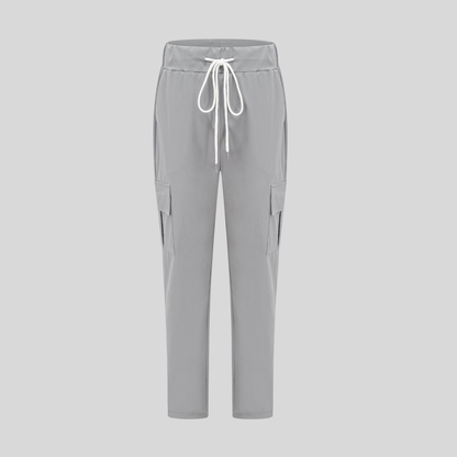 Pocket Detail Plus Size Pants