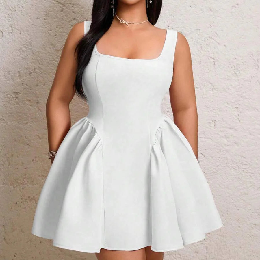 Plus Size Sexy Bow Back Maxi Dresses