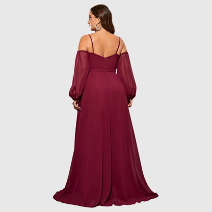 Off Shoulder Plus Size Dress