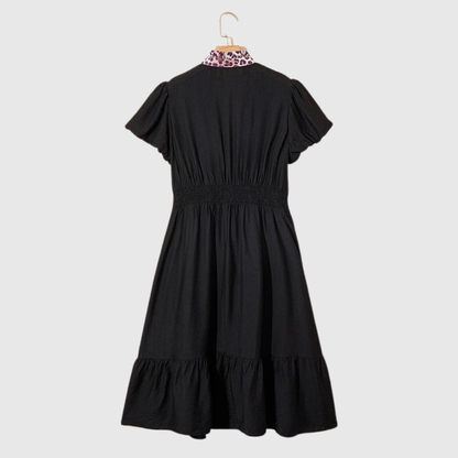 Patchwork Plus Size Maxi Dress