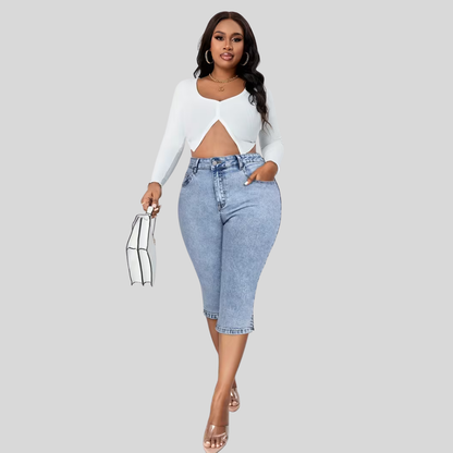 Knee Length Casual Fit Pants
