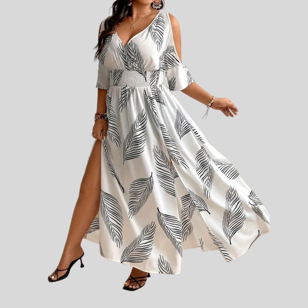 Printed Plus Size Summer Dress