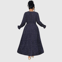 Polka Plus Size Maxi Dress