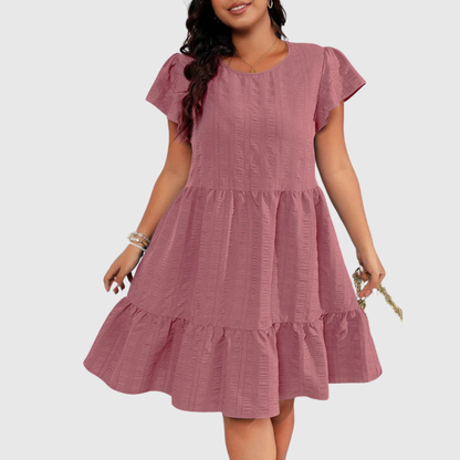 Butterfly Plus Size Summer Dress