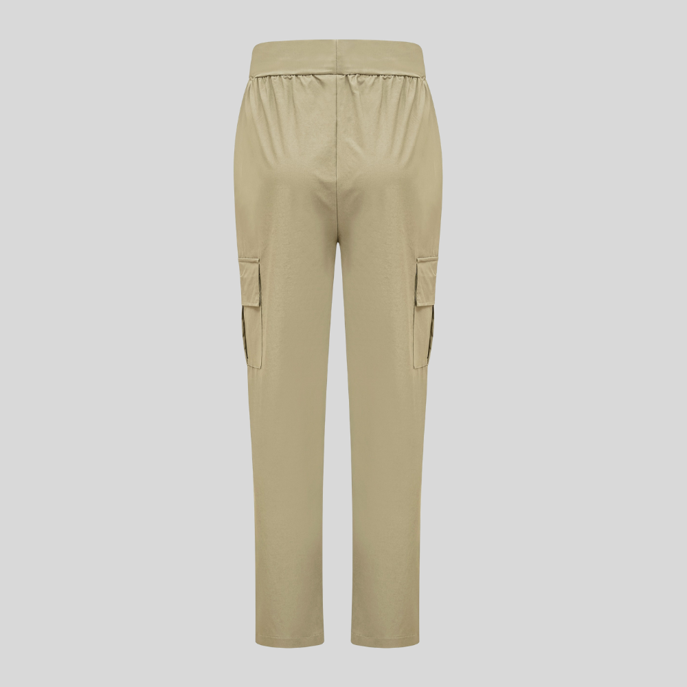 Pocket Detail Plus Size Pants