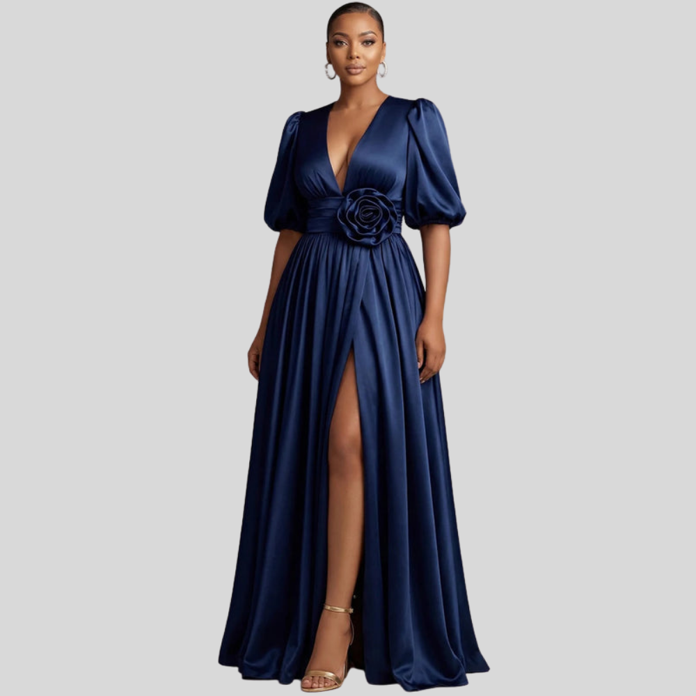 Graceful Plus Size Maxi Dress
