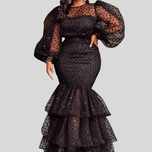 Elegant Plus Size Maxi Dress