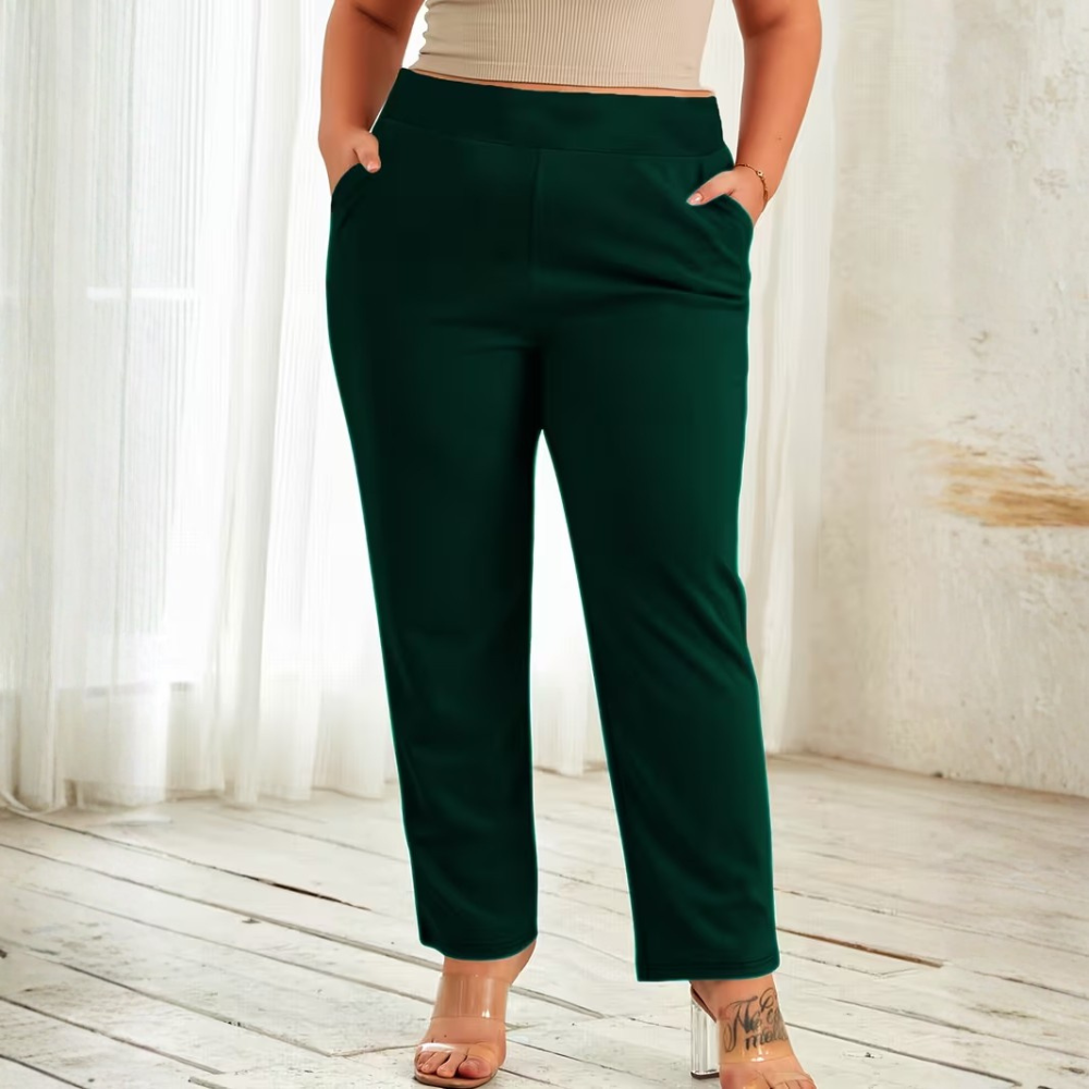 Plus Size Straight Leg Pants