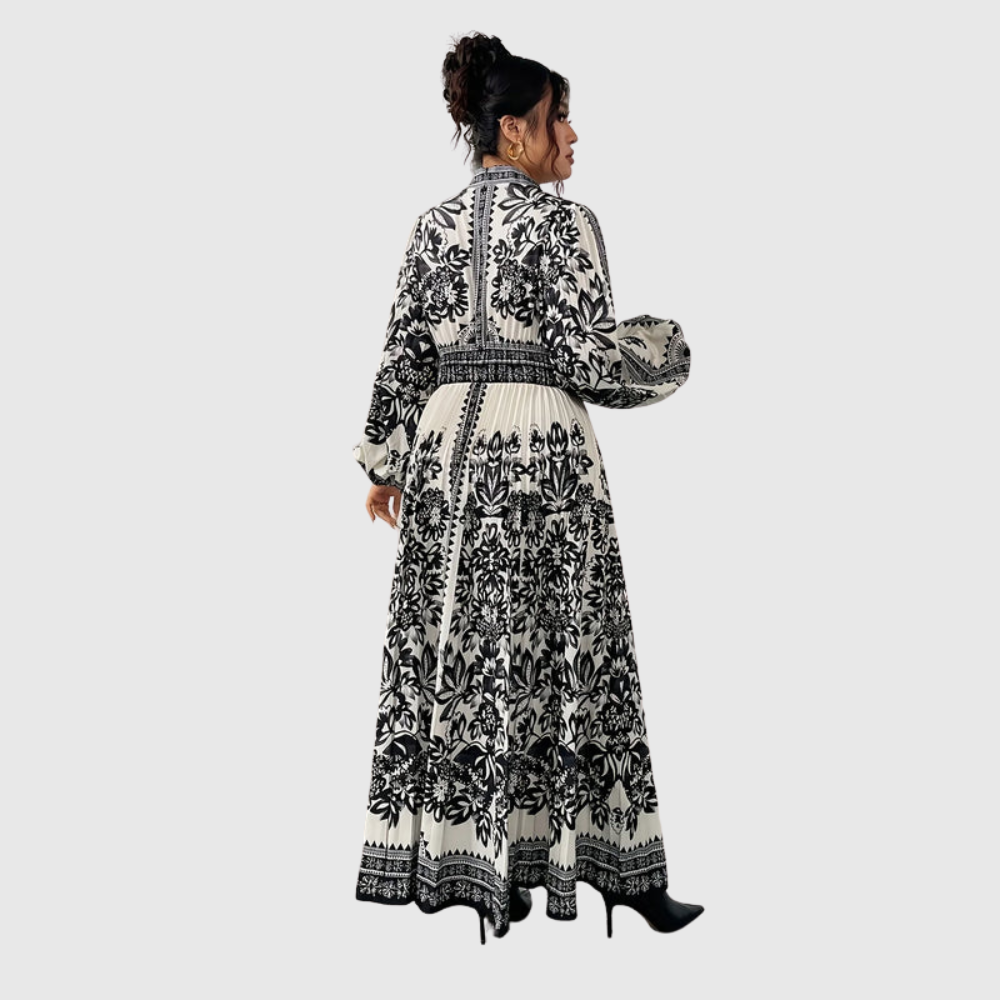 Ethnic Plus Size Casual Dress