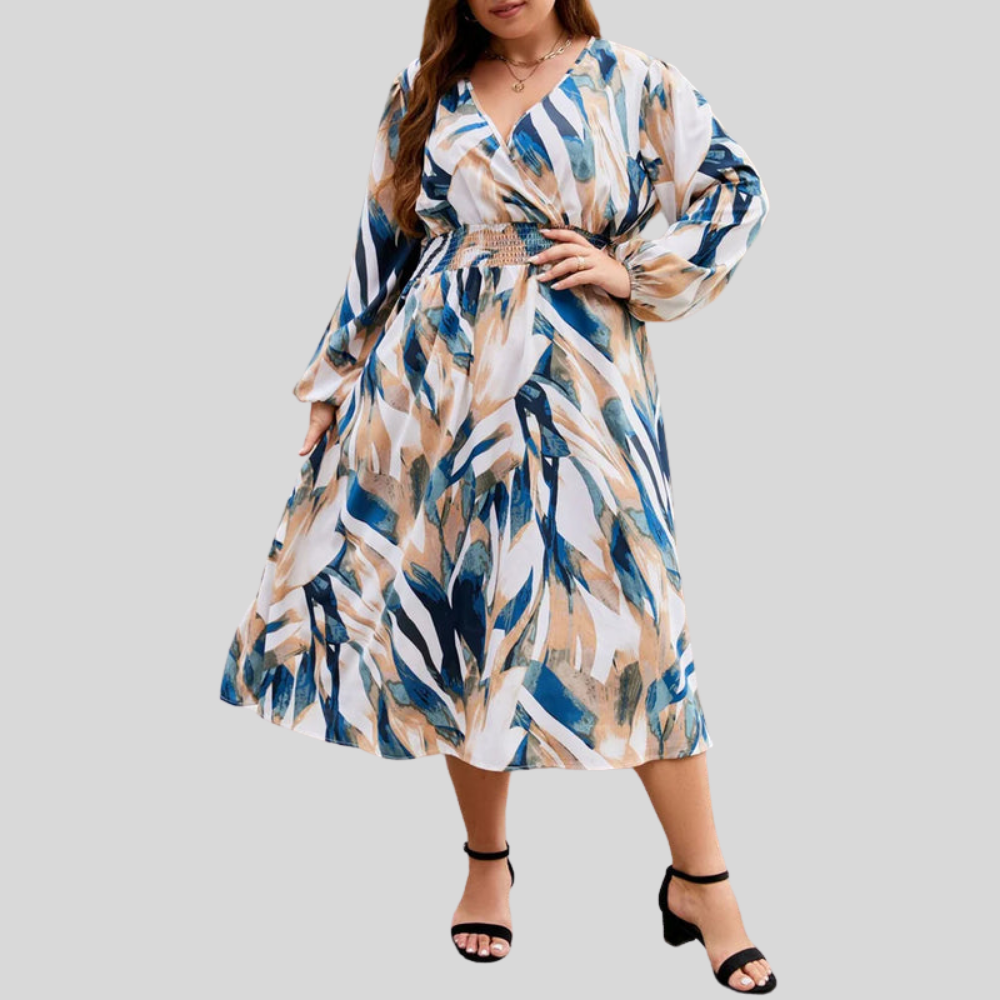 Plus Size Boho Aline Dress