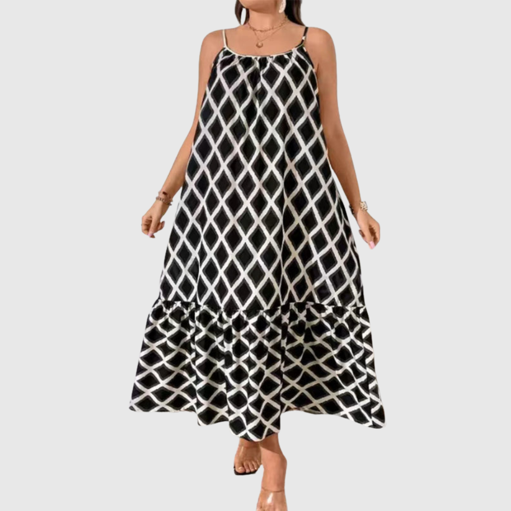 Ruffle Plus Size Cami Dress