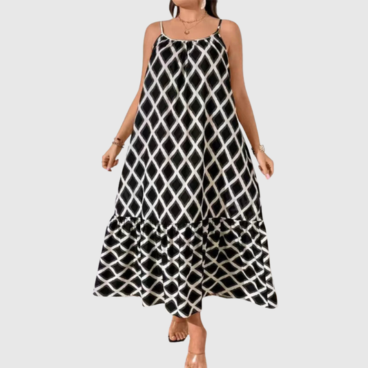 Ruffle Plus Size Cami Dress