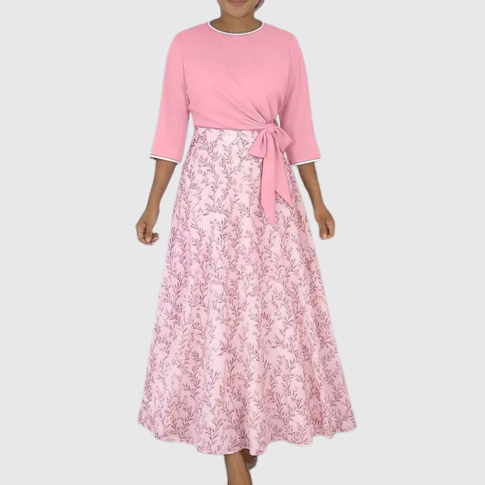 Floral Plus Size Dress Set