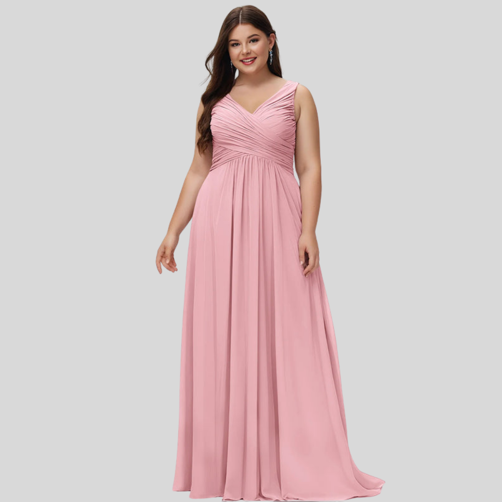 Plus Size Elegant Maxi Dress