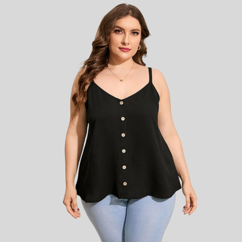 Backless Cami Plus Size Top