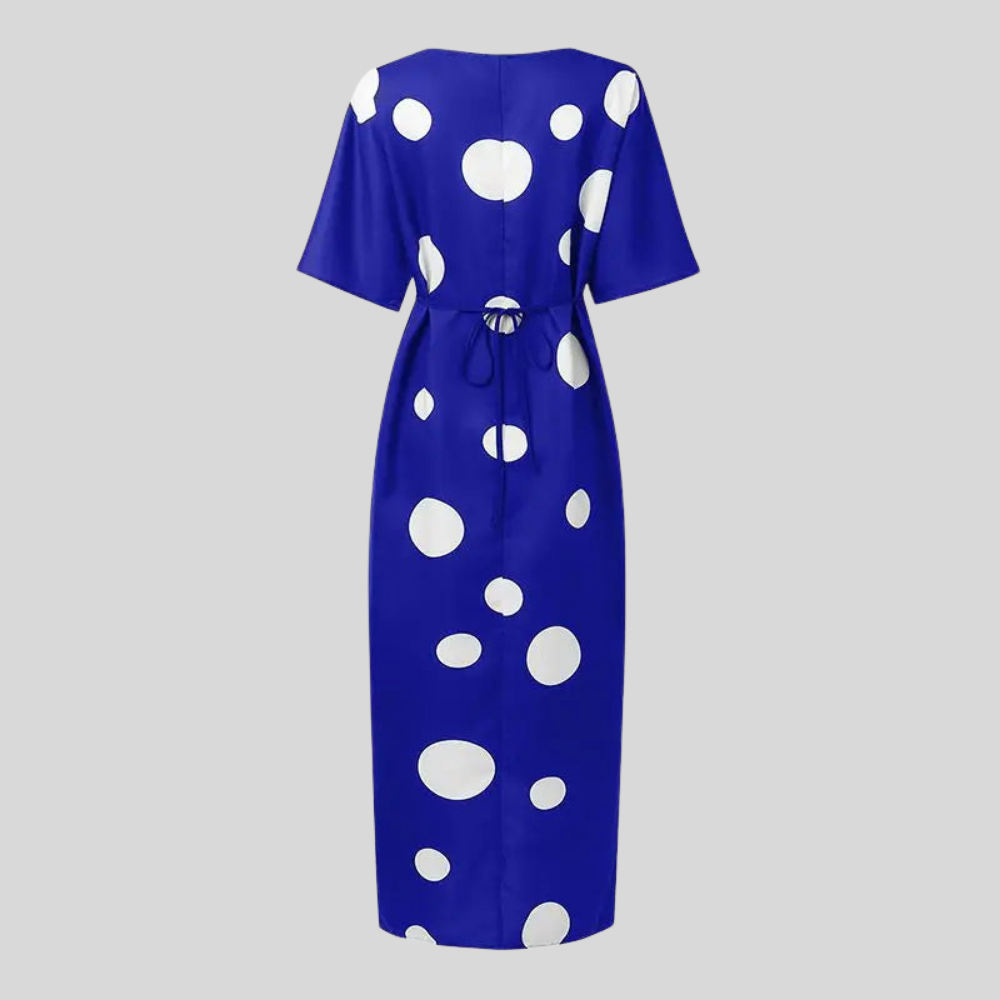 Plus Size Vintage Polka Dress