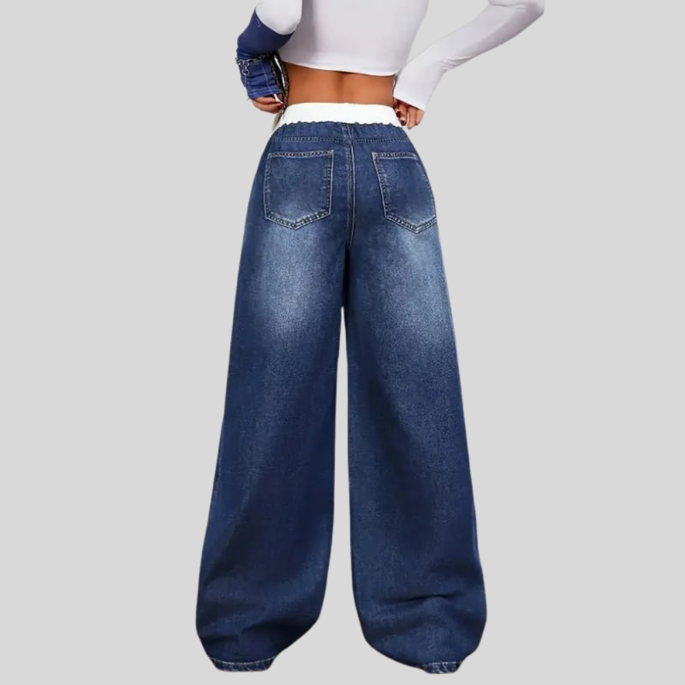 Plus Size Drawstring Wide Pants