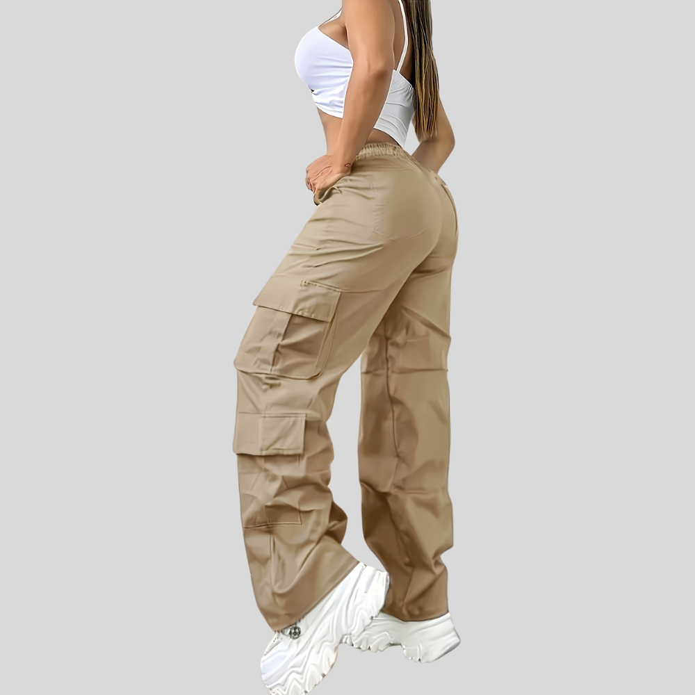 Oversized Cargo Plus Size Pants