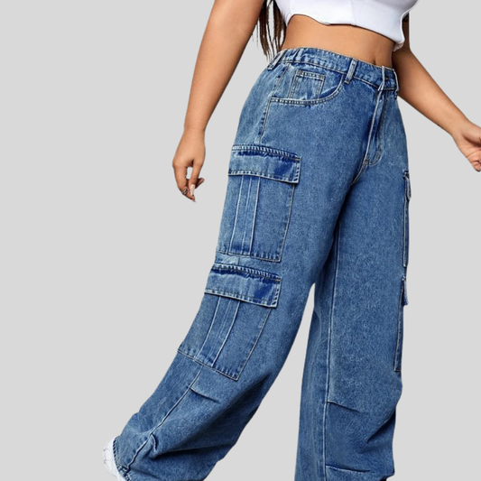 Cargo Wide Plus Size Pants