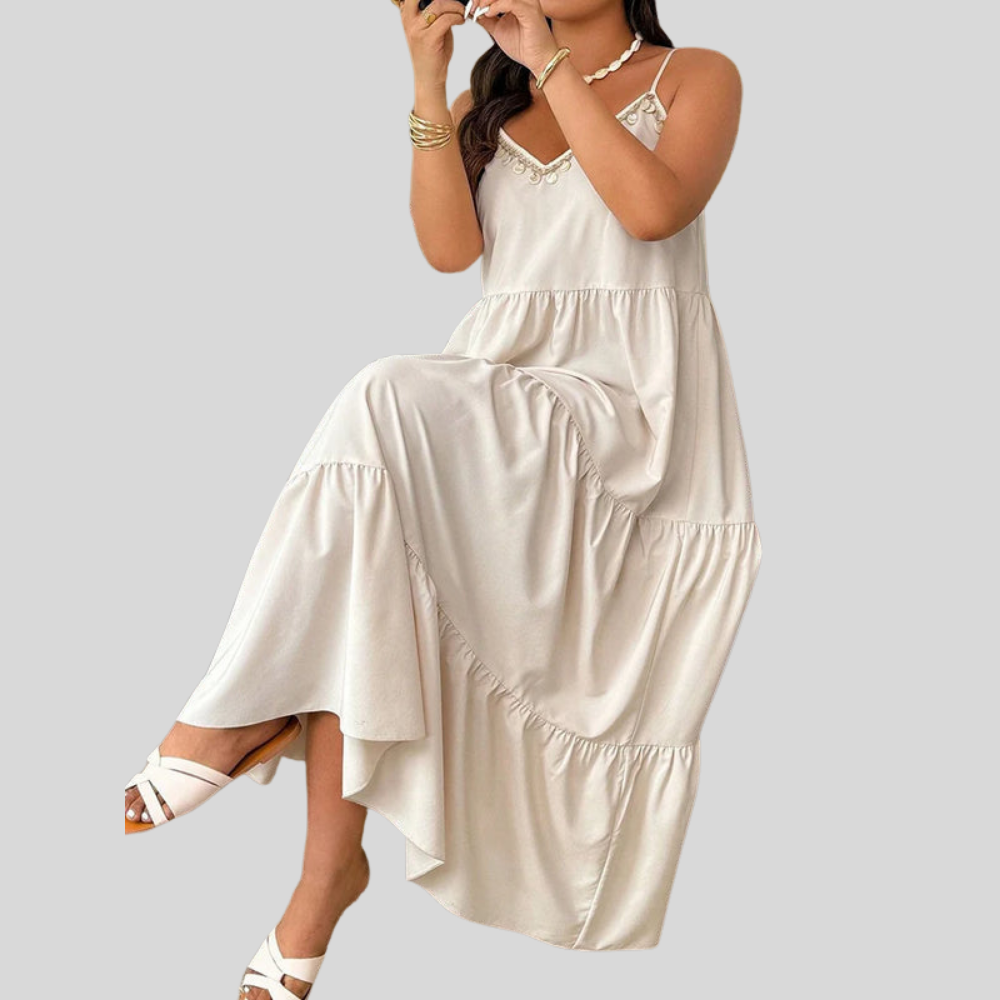 Plus Size Vacation Cami Dress