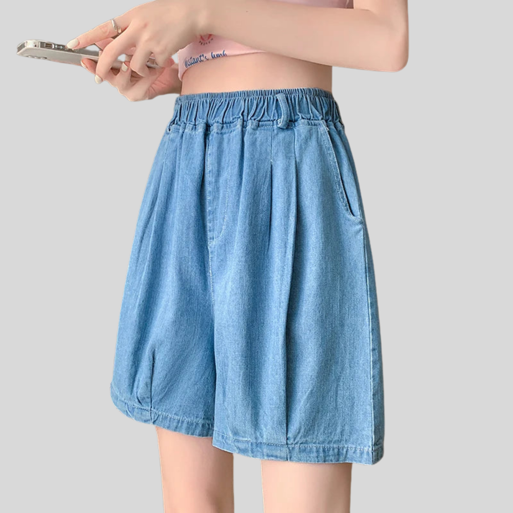 Loose Fit Plus Size Shorts