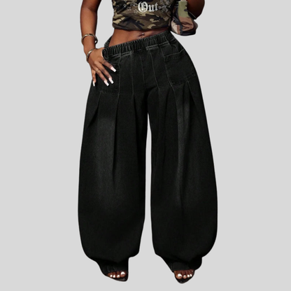 High Waist Plus Size Jeans