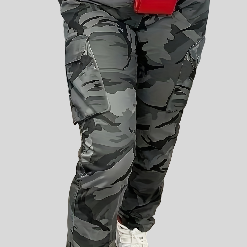 Cargo Pocket Plus Size Pants
