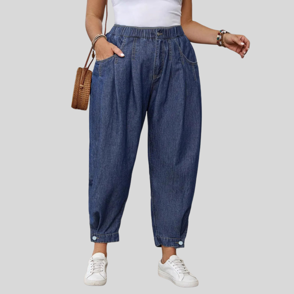 Plus Size Wide Leg Jeans
