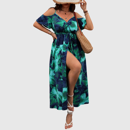 Plus Size Floral Summer Dress