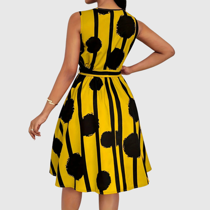 Floral Plus Size Party Dress