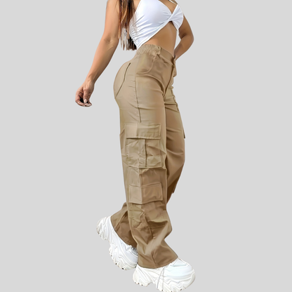 Oversized Cargo Plus Size Pants