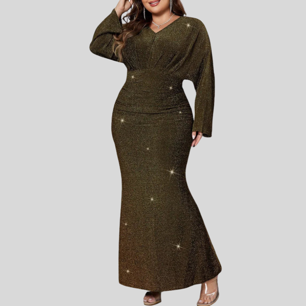 Glamorous Plus Size Mermaid Dress