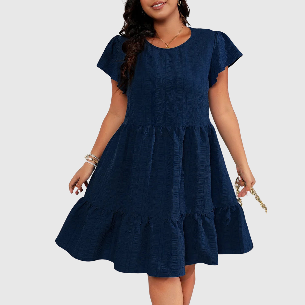 Butterfly Plus Size Summer Dress