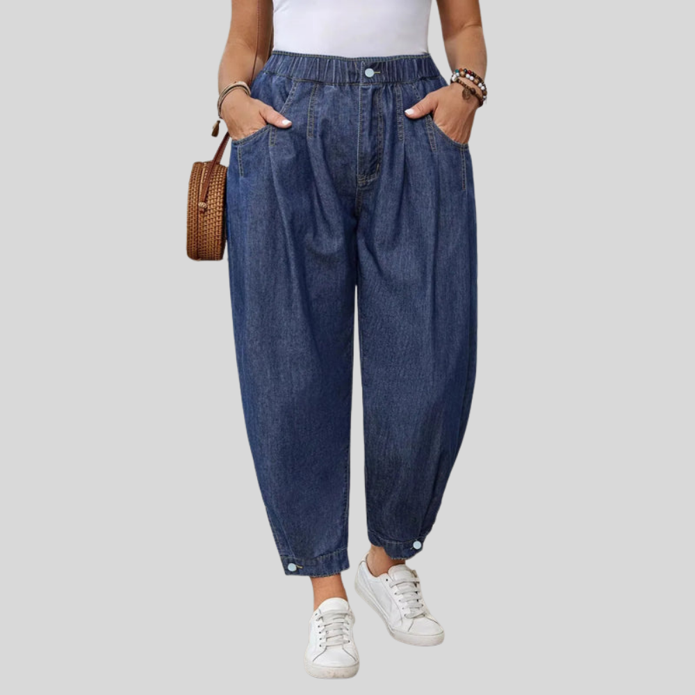 Plus Size Wide Leg Jeans